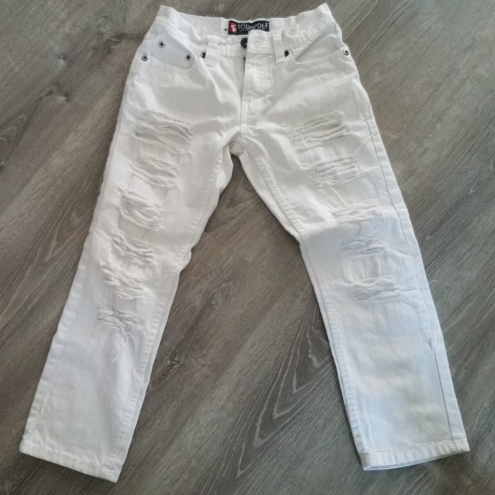 Ripped denim Jean's